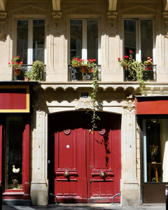 Summer Reds - Paris Print - La Porte Bonheur