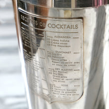 Load image into Gallery viewer, &#39;Recettes de Cocktails&#39; Cocktail Shaker - La Porte Bonheur
