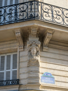 Rue de Rennes Detail - Paris Print - La Porte Bonheur