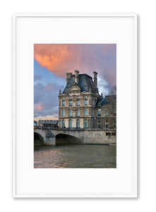 Louvre Sunset - Paris Print - La Porte Bonheur